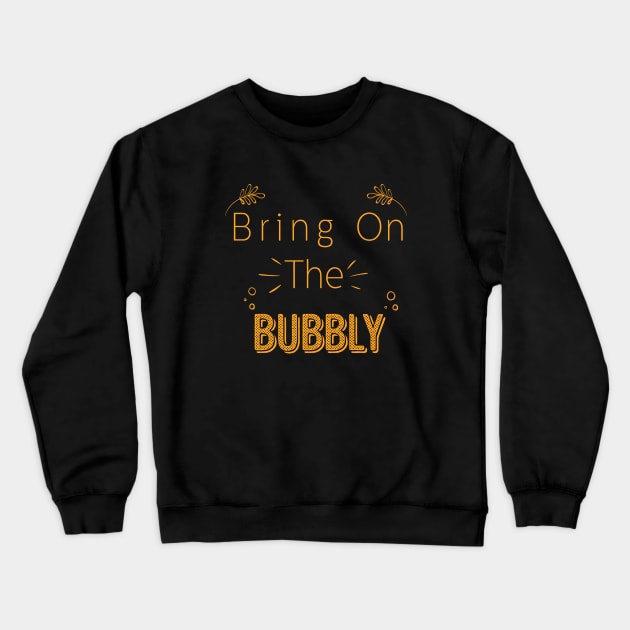 Bubbly Crewneck Sweatshirt by FunnyZone